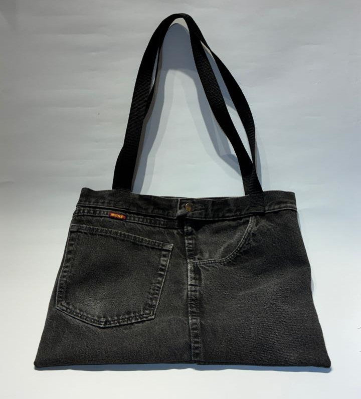 Bolso tote de denim | 30 x 40