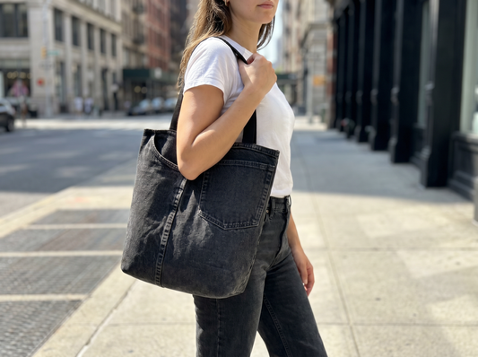 Bolso tote reversible | 37 x 42