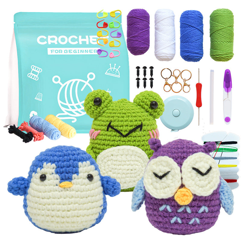 Kit de Crochet – Animales para Principiantes