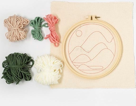 Kit Cordillera de Bordado con Aguja Perforada