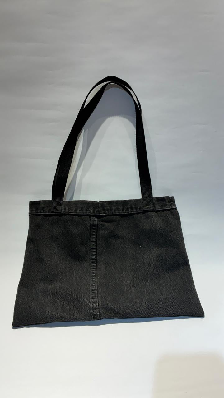 Bolso tote de denim | 30 x 40