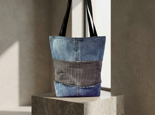 Kit Tote bag Denim Reciclado