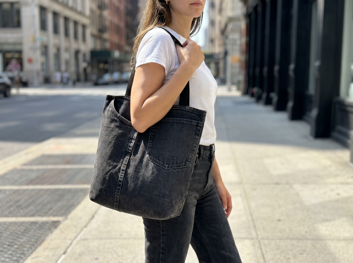 Bolso tote reversible | 37 x 42