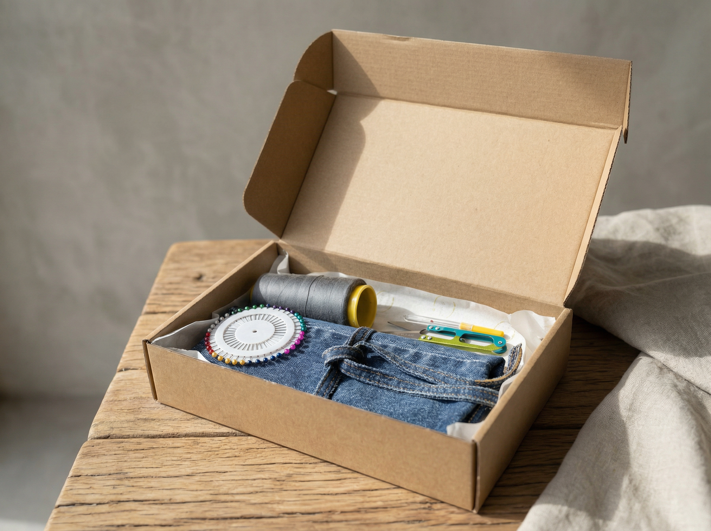 Kit Tote bag Denim Reciclado