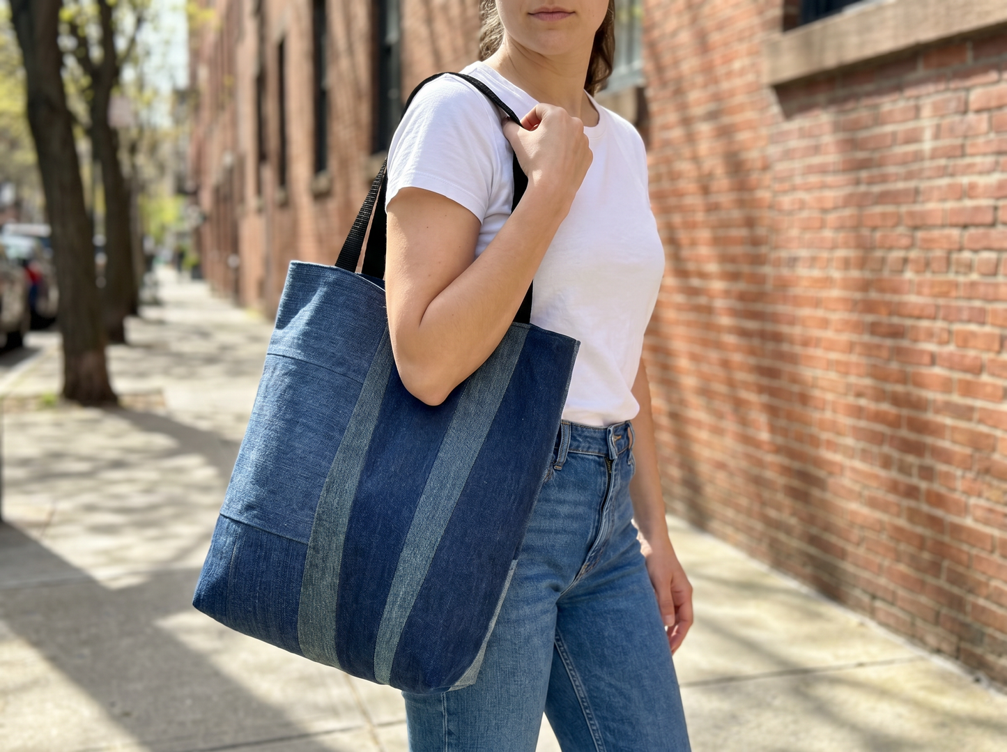 Bolso tote reversible | 37 x 42